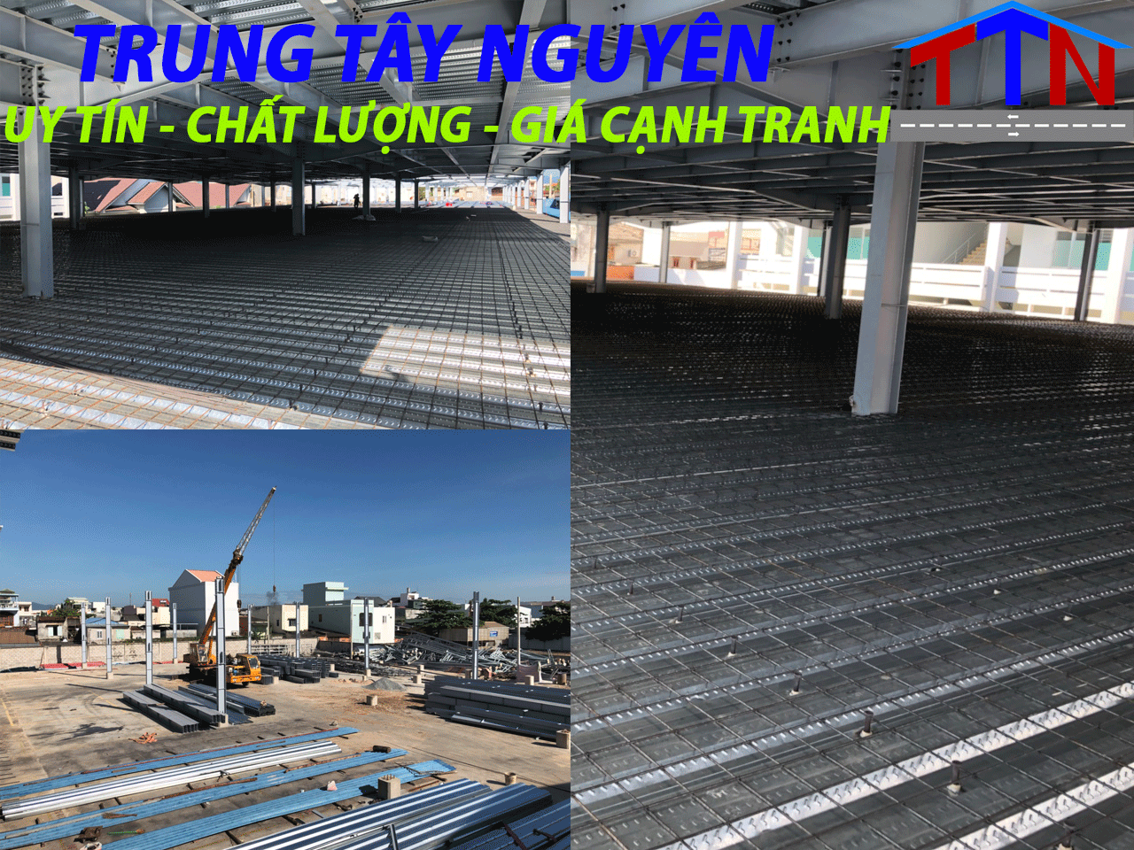 Công trình nhà xe Bình Thuận 3 tầng